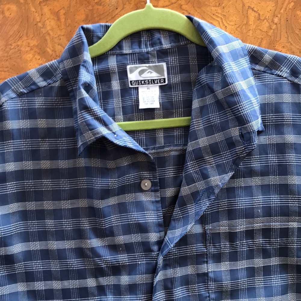 Quicksilver Short-Sleeve Button Up Shirt